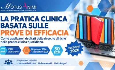 Corso FAD Evidence-Based Practice 2026 sulla pratica clinica basata sulle prove di efficacia - 50 crediti ECM